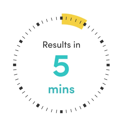Results in 5 minutes